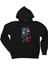 God Of War Atreus Kratos Family Siyah Fermuarlı Kapşonlu Sweatshirt 1