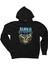 Nirvana Poster Siyah Fermuarlı Kapşonlu Sweatshirt 1