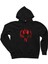 Diablo Iv Lilith Is Waiting Siyah Fermuarlı Kapşonlu Sweatshirt 1
