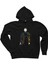 John Wick Graphic Design Siyah Fermuarlı Kapşonlu Sweatshirt 1