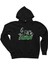 Motokros Enduro Club Siyah Fermuarlı Kapşonlu Sweatshirt 1