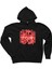 Hayko Cepkin Neon Siyah Fermuarlı Kapşonlu Sweatshirt 1