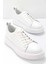 Yüksek Taban Hafif Deri Erkek Sneaker 3382 4