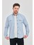 Erkek Mint Slim Fit Dar Kalıp Pamuklu Kot Gömlek 1