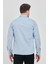 Erkek Mint Slim Fit Dar Kalıp Pamuklu Kot Gömlek 4