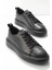 Yüksek Taban Hafif Deri Erkek Sneaker 3382 4