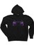 Bmw Violet Car Siyah Fermuarlı Kapşonlu Sweatshirt 1