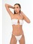 Aquaviva Kadın Beyaz Luıza Straplez Sürgülü Brezılıan Fırfırlı Bikini Takımı 2