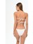 Aquaviva Kadın Beyaz Luıza Straplez Sürgülü Brezılıan Fırfırlı Bikini Takımı 4