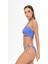 Aquaviva Kadın Mavi Çapraz Ipli Barbara Dekolte Bikini Takımı 3