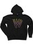 Wolverine Logo Siyah Fermuarlı Kapşonlu Sweatshirt 1