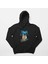 Havok Skull Siyah Fermuarlı Kapşonlu Sweatshirt 1