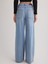 Siena 1002 Normal Bel Açık Mavi Baggy Jeans Kadın 5