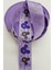 Lila Hello Kıtty Desenli Grogren Kurdele 3 cm 1
