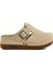 Bej Anatomik Unisex Sabo Terlik 07-008 G 3