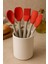 5li Silikon Spatula Kaşık Seti 1