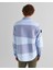 Erkek Lacivert Oversize Fit Renk Bloklu Gömlek 3824364T.410 2