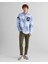 Erkek Lacivert Oversize Fit Renk Bloklu Gömlek 3824364T.410 3