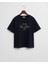 Kadın Lacivert Relaxed Fit Bisiklet Yaka Logolu T-Shirt 4200594.433 4