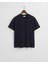 Erkek Lacivert Regular Fit Bisiklet Yaka Logolu T-Shirt 2003339.433 4