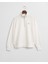 Kadın Beyaz Relaxed Fit Yarım Fermuarlı Sweatshirt 4200561.113 4