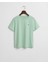 Kadın Yeşil Regular Fit Bisiklet Yaka T-Shirt 4200200.355 4