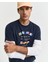 Erkek Lacivert Regular Fit Bisiklet Yaka Logolu T-Shirt 2003299.433 5