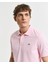 Erkek Pembe Regular Fit Polo 2210.637 5