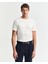 Erkek Krem Regular Fit Bisiklet Yaka Logolu T-Shirt 2003339.130 1