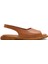 Kadın Taba Deri Sandalet 25SFD363218 1
