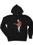 Nirvana Kurt Cobain Siluet Siyah Fermuarlı Kapşonlu Sweatshirt 1