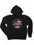 The Offspring Logo 2 Siyah Fermuarlı Kapşonlu Sweatshirt 1