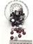 Bordo Yuvarlak Plastik Dikme Taş 20 gr 1