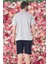 Erkek Şort Tshirt Pijama Takımı 25255 Gri 2
