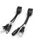 10 Adet (5 Çift) Poe Splitter Poe Anahtarı Poe Kablo Adaptörü Bant Ekranlı 5V 12V 24V 48V Besleme Kablosu 5.5x2.1mm (Yurt Dışından) 3
