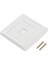 86 Tip Tek Bağlantı Noktalı RJ45 Duvar Düz Yüz Plakası Ethernet Ağ Soket Paneli Jing (Yurt Dışından) 3