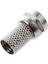 Twist-On Rg6 Rg-6 F Tv Konektörü Sıkma Yok 10'lu Paket (Yurt Dışından) 4