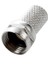 Twist-On Rg6 Rg-6 F Tv Konektörü Sıkma Yok 10'lu Paket (Yurt Dışından) 5