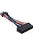 Psu Atx 24PIN Dişi 12PIN Erkek Güç Kaynağı Kollu Kablo Kordonu 18AWG Tel Acer Q87H3-AM Q87H3 Am Q87 Anakart (Yurt Dışından) 2