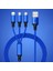 iPhone Android Için 3'ü 1 Arada Çoklu Tip-C Kablo Mikro USB Veri Senkronizasyonu Hızlı Şarj (Yurt Dışından) 2