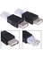 Adet Ethernet RJ45 Erkek USB Dişi Konnektör Dönüştürücü Adaptör (Yurt Dışından) 1