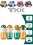 Tkk Tek Gövde Çift Hazneli Pipetli-Pipetsiz Kullanım Askı Aparatlı Çocuk Su Şişesi - 800 Ml. 7