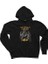 Rotting Christ Design Siyah Fermuarlı Kapşonlu Sweatshirt 1