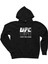 Ufc Fg Siyah Fermuarlı Kapşonlu Sweatshirt 1