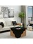 Inarch Dizayn S0010 Style Orta Sehpa Ahşap Siyah/safir Meşe 1