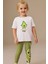 Avakodo Baby Kız Çocuk Pamuklu Taytlı takım - Yeşil 2