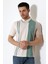 Erkek Çizgili Şerit Detaylı Pamuklu Polo Yaka T-Shirt 4
