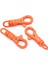 No.96 Stili Turuncu Renkli Plastik Döner Kanca, Örgü Paraşüt Kordon Askı Için (Yurt Dışından) 1