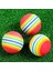 20 Adet Golf Eğitim Topları Gökkuşağı Sevimli Küçük Pratik Eva Golf Yumuşak Toplar 38MM (Yurt Dışından) 2
