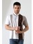 Erkek Çizgili Şerit Detaylı Pamuklu Polo Yaka T-Shirt 4